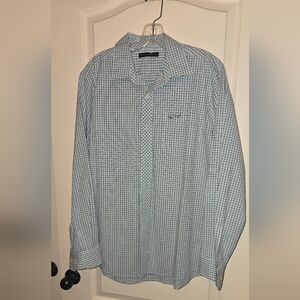 Greg Norman Mens Dress Shirt, sz L